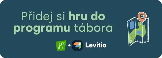 Banner o spolupráce Hranostaje a aplikace Levitio