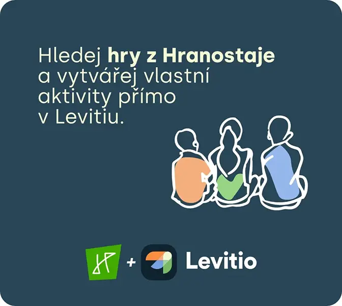 Upoutávka na spolupráci Hranostaje a aplikace Levitio